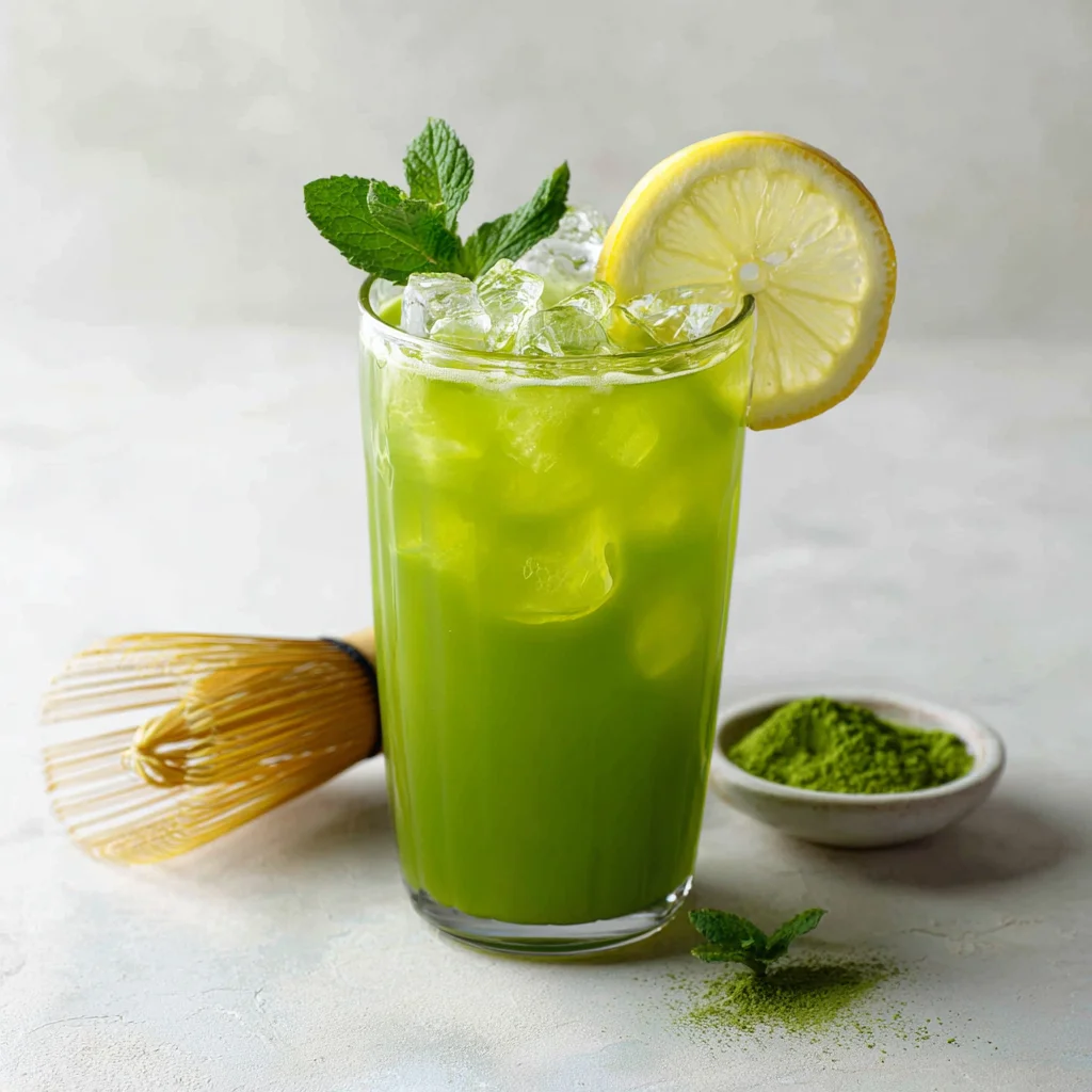 Matcha Adaptogen Lemonade